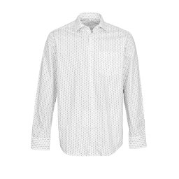 SEIDENSTICKER Cămașă gri deschis / alb
