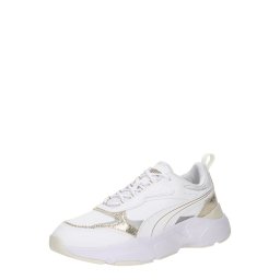 PUMA Sneaker low 'Cassia' auriu / argintiu / alb