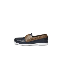 AIGLE Mocasini 'New Nubil' albastru marin / maro