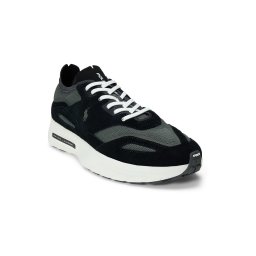 Polo Ralph Lauren Sneaker low 'BOERUM' gri / negru