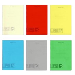 Caiet A5, 60 file, coperta plastic PP250, hartie 70 g/mp, Paperland