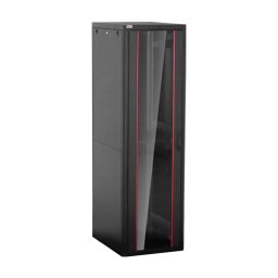 Rack de podea PRO SERIES 42U 19'' 600x800, capacitate 1000 kg, RAL 9005, asamblat ASY-42U-6080PRO