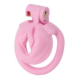 SuperLove Sissy Cock Cage Pink