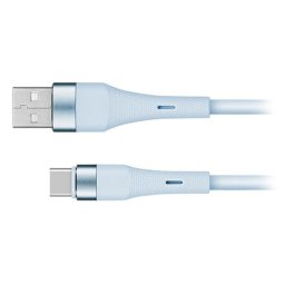 Cablu USB Kruger&Matz KM1268-1BL | USB-A la USB-C, 1m, Silicon