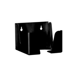 Suport de perete negru pentru cutie manusi Mercator GoGrip, compatibil universal