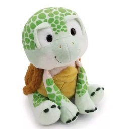 Nici Green: țestoasă de pluș - șezând, 32 cm