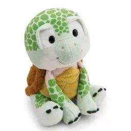 Nici Green: broască țestoasă din pluș - așezat, 23 cm