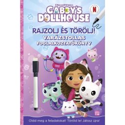 Gabi - Desenează și șterge! - carte de activități cu stilou magic