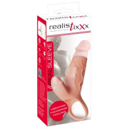 Manșon pentru Penis Realistixxx RealSleeve Clit S cu Vibrații
