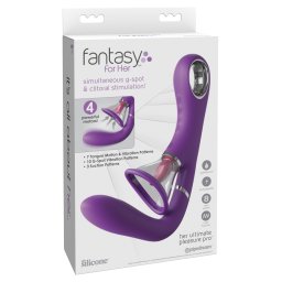 Vibrator Multifuncțional cu Succionare și Stimulator cu Limbă