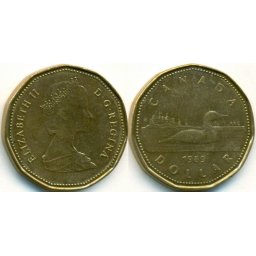 Canada 1988 - 1 dollar, circulata