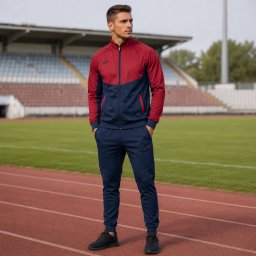 Trening Joma Essential bleumarin-rosu