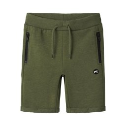 NAME IT Pantaloni 'NKMVimo' verde închis / negru / alb