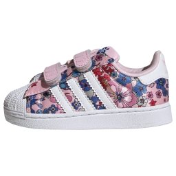 ADIDAS ORIGINALS Sneaker 'LibertyLondon Superstar II' albastru violet / roz / roșu / alb