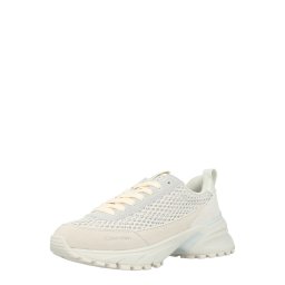 Calvin Klein Jeans Sneaker low 'HIKE RUNNER' alb kitt / nisipiu / gri deschis / alb