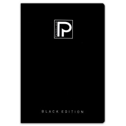 Caiet A4, 72 file, hartie 70 g/mp, Paperland Black Edition