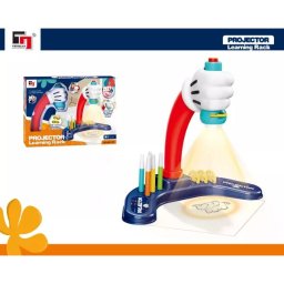 Masă de desen cu proiector - albastru