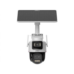 Camera IP 4G Dahua WizColor, 3+3MP, lumina calda 50m, zoom hibrid 6x, microfon si difuzor, alarma audio-vizuala, panou solar 8W, baterie 65Wh, IP66, microSD 512GB, IPC-PTS2649C-3E3Z-PRO