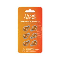 Capsule pentru Păr cu Ulei de Macadamia pentru Hidratare și Strălucire Good Sense Shine & Moisturizing