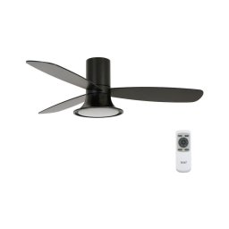 Ventilator LED dimabil Lucci Air 210662 FLUSSO 1xGX53/18W/230V lemn + telecomandă