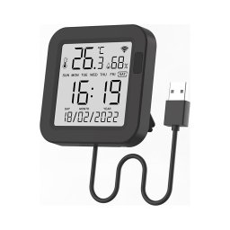 Immax NEO 07559L - Controler cu senzor de temperatură și umiditate 5V Wi‑Fi