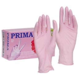 Manusi Examinare Nitril, Roz, Nepudrate, Marimea M, 100 Bucati