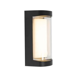 Aplica LED pentru exterior Han, 12W, IP65, metal/plastic, negru