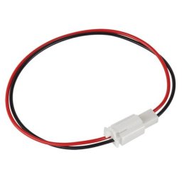 Conector DC auto 2.3 mm cu cablu 30 cm, curent maxim 8A