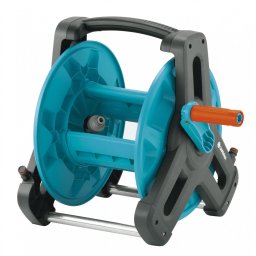 Suport derulator pentru furtun Gardena Classic 50, 50 m, Albastru-Gri