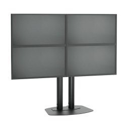 Stand VideoWALL Vogel's cu baza mobila 2x2, maxim 30 de kgr per display, maxim 50 inchi per display