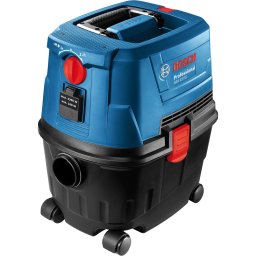 Aspirator profesional Bosch, GAS 15 CP, 1100 W, 10L, Negru / Albastru