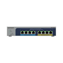 NETGEAR 8-port Ultra60 PoE++ Multi-Gigabit (2.5G) Ethernet Plus Switch Fara management L2/L3 2.5G Ethernet (100/1000/2500) Power over Ethernet (PoE)