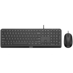 Kit tastatura si mouse Philips SPT6207, USB 2.0, Negru