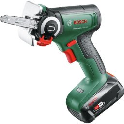 Fierastrau pe acumulator NanoBlade Bosch UniversalCut 06033D5202, 18 V, 1 acumulator 2.5 Ah, nanoBLADE Wood Speed 65, 8.000 rot/min, adancime de taiere 65 mm, Verde