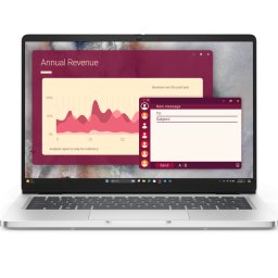 Laptop Dell Pro 14 PC14250, Procesor Intel® Core™ Ultra 7 265U pana la 5.30 GHz, 14 inch, Full HD+, 16GB DDR5, 512GB SSD, Intel Graphics, Linux Ubuntu, Argintiu