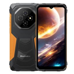 Telefon mobil Blackview, 4G, 6GB RAM, 256 GB, Dual SIM, Octa‑core Unisoc Tiger T615, Negru-Portocaliu