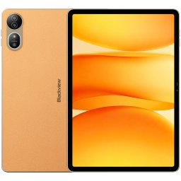 Tableta Blackview MEGA 12 SET, Procesor MediaTek Dimensity 7200 Octa-Core, Ecran 2.4K 12.2", 12GB RAM, 256GB Flash, Wi-Fi, Bluetooth, NFC, 50MP, NFC, 5G, Dual SIM, Android + Husa cu tastatura, Mouse, Stylus, Casti, Incarcator, Auriu