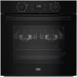 Cuptor incorporabil Beko BBIMZ7300BD, Autocuratare SteamShine, 71 l, Clasa A+, AeroPerfect, Negru