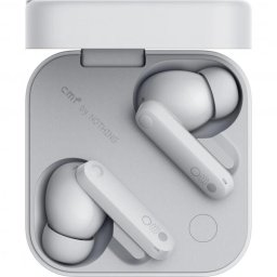 Casti True Wireless In-Ear CMF by Nothing Buds Pro 2, Bluetooth, TWS, ANC, MultiPoint, 6 Microfoane, Clear Voice 3.0, IP55, Gri Deschis