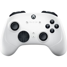 Controller Gaming Razer Wolverine V3 Pro, Wireless, pentru Xbox Series X/S si PC, Chroma Lighting, Autonomie 20 ore, Alb