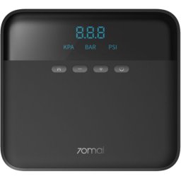 Pompa electrica portabila (compresor aer) Xiaomi 70Mai Air Lite TP03 pentru trotinete electrice, biciclete, orice roata pneumatica, Negru
