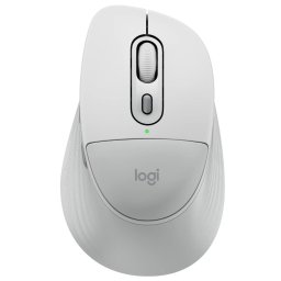 Mouse Wireless Logitech Signature Comfort Plus M850 L, Bluetooth BLE, 4000 DPI, 6 butoane/4 programabile, Logi Options+, Logi Tune, Alb