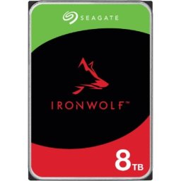 Hard Disk Seagate IronWolf 8 TB, SATA3, 256 MB cache, 5400rpm, 3.5 inch, 2 bucati