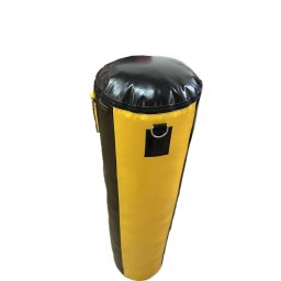 Sac de box 170×40 cm Negru cu Galben – neumplut