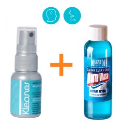 Combo Apa gura fara alcool Magnum Detox instant 60ml + Spray Kleaner 30ml