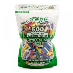 Filtre cu carbune activ Purize Color Mix Extra Slim 6mm Punga x500