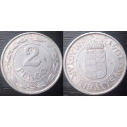 Ungaria 1941 - 2 pengo, circulata