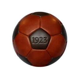 Minge fotbal 1923 de colectie, piele naturala, cusuta manual