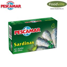 PESCAMAR Conserva sardine in ulei de masline 115g