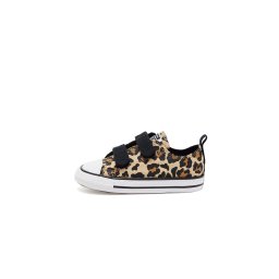 CONVERSE K Sneakers Pentru copii All Star Easy-On Leopard A19723C 231-hay day/black/honey stick